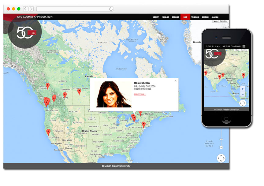 SFU Alumni Screen