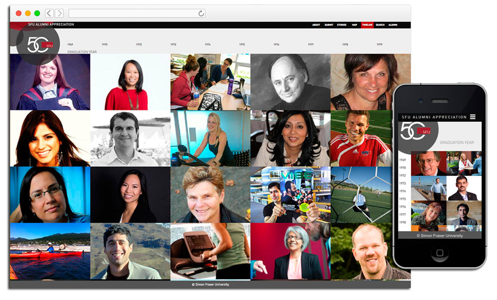 SFU Alumni Screen